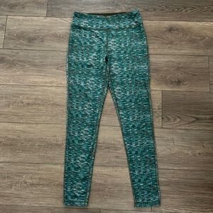 N.Y.L. Women’s High‎ Rise Green Workout Leggings Size M